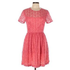 Trina Turk floral lace party dress